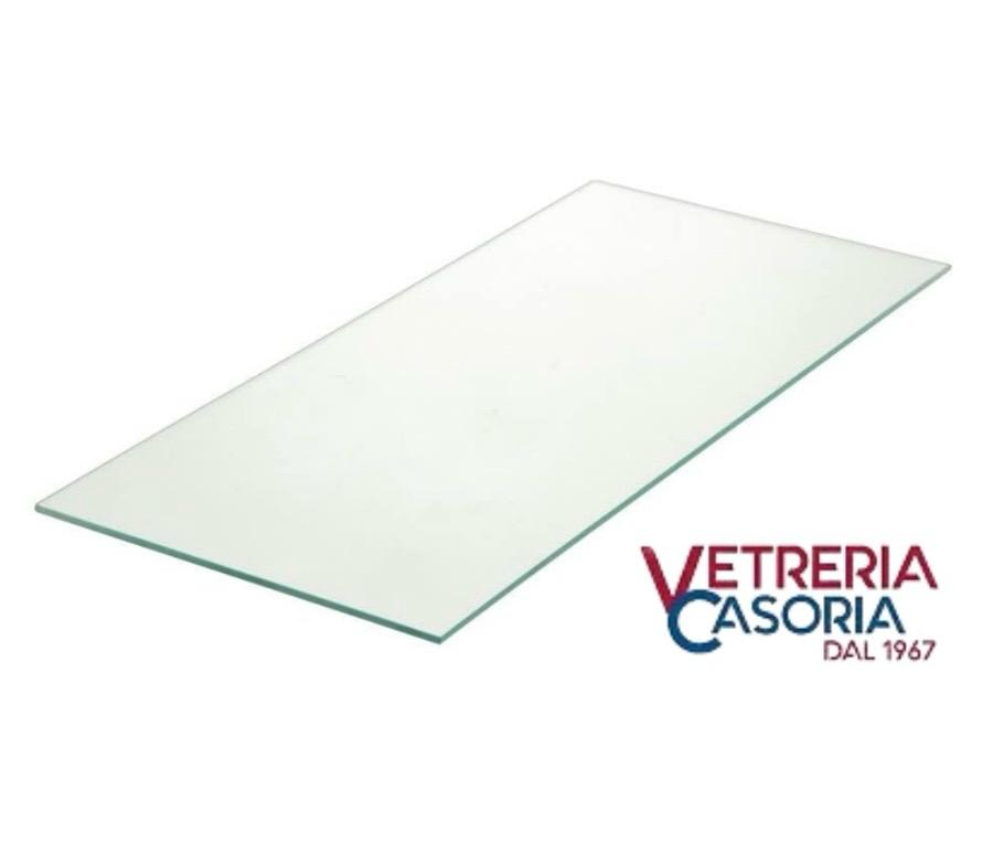 Ripiano in vetro frigorifero 67 cm x 40 cm spessore 4mm